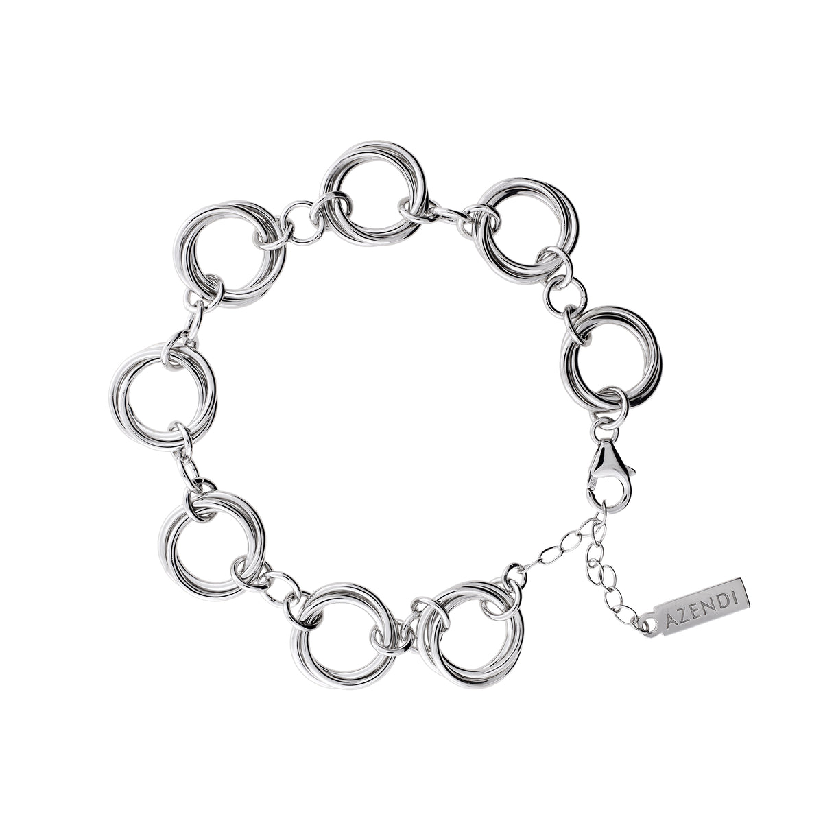 Entangled Continuous Love Knot Bracelet