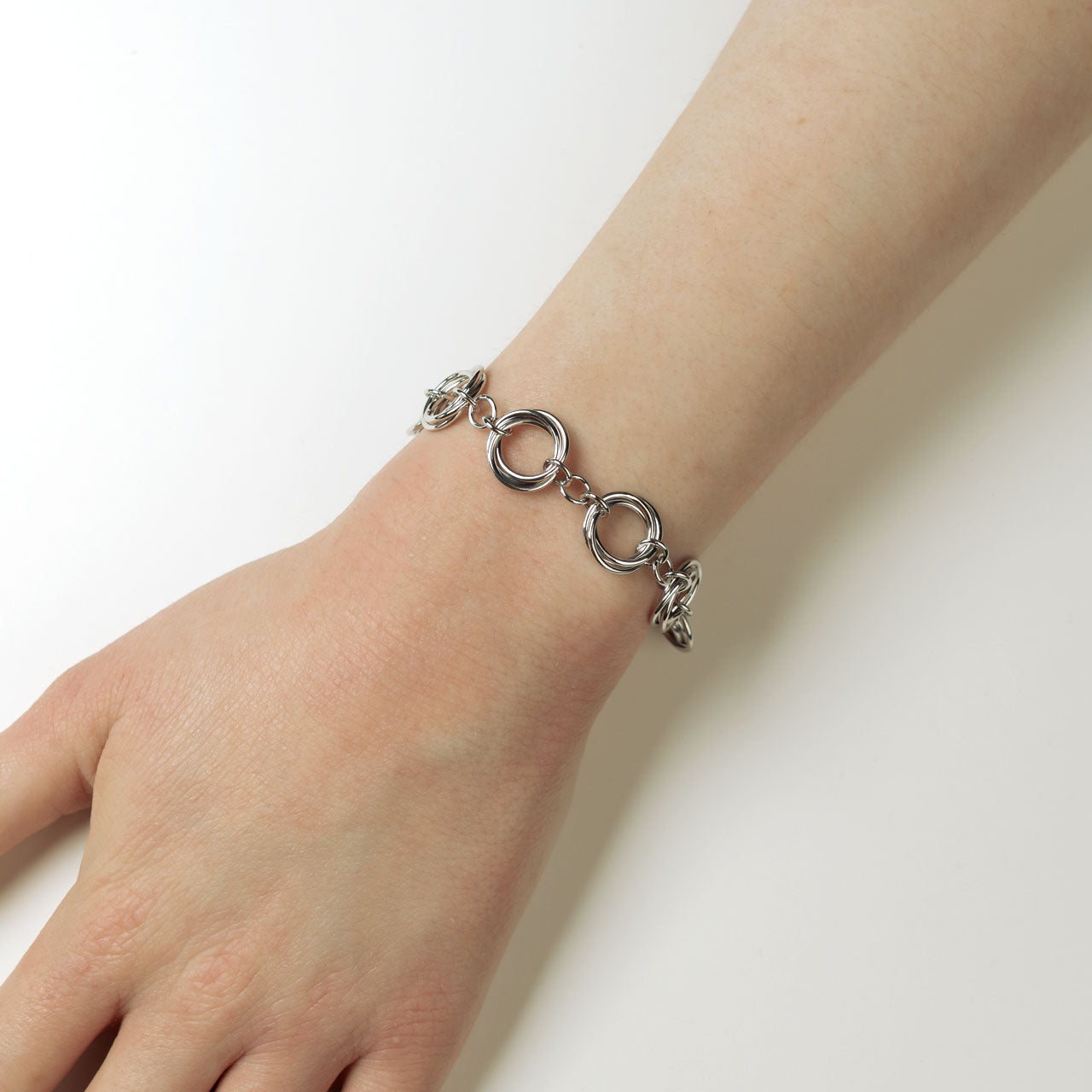 Entangled Continuous Love Knot Bracelet