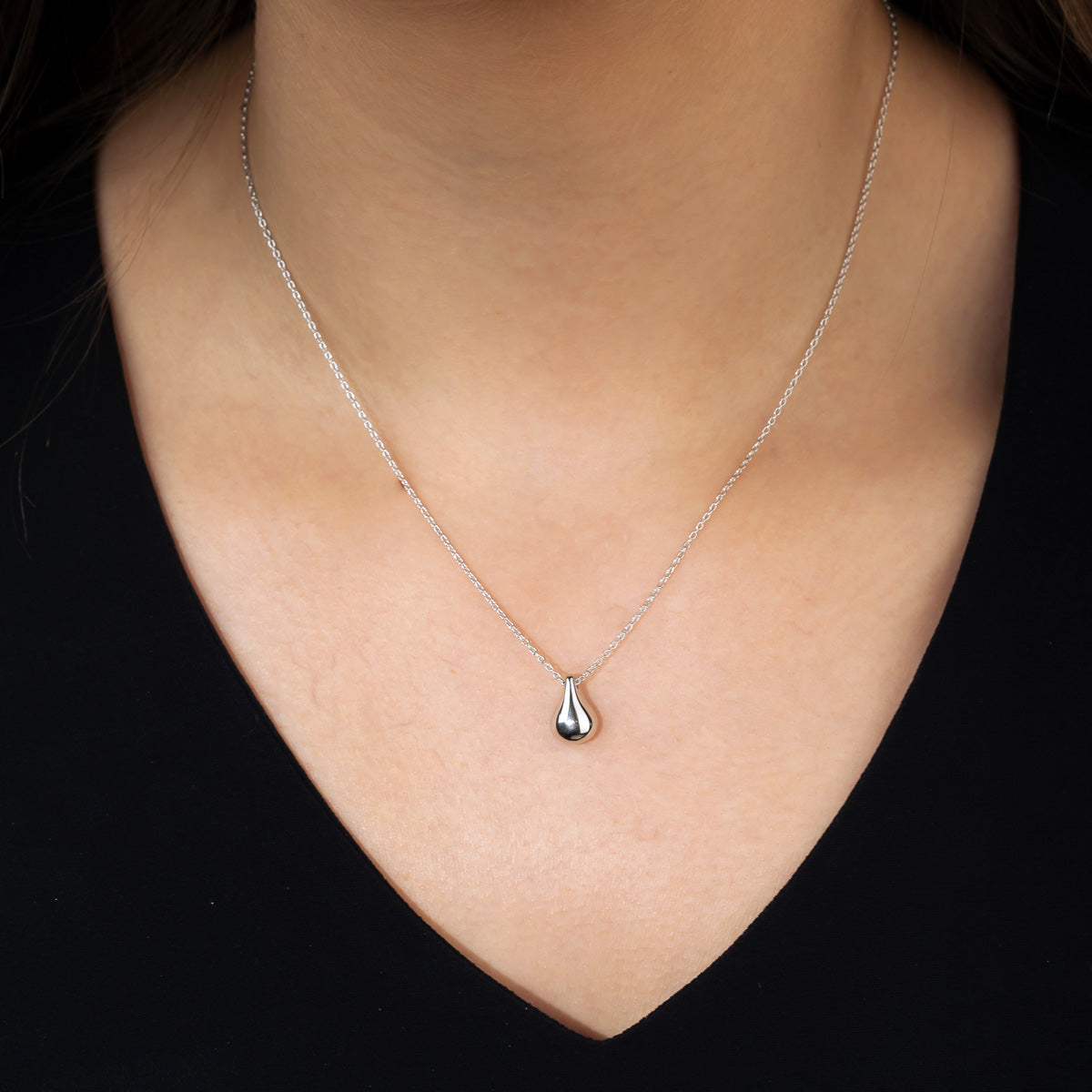 Polished Teardrop Pendant