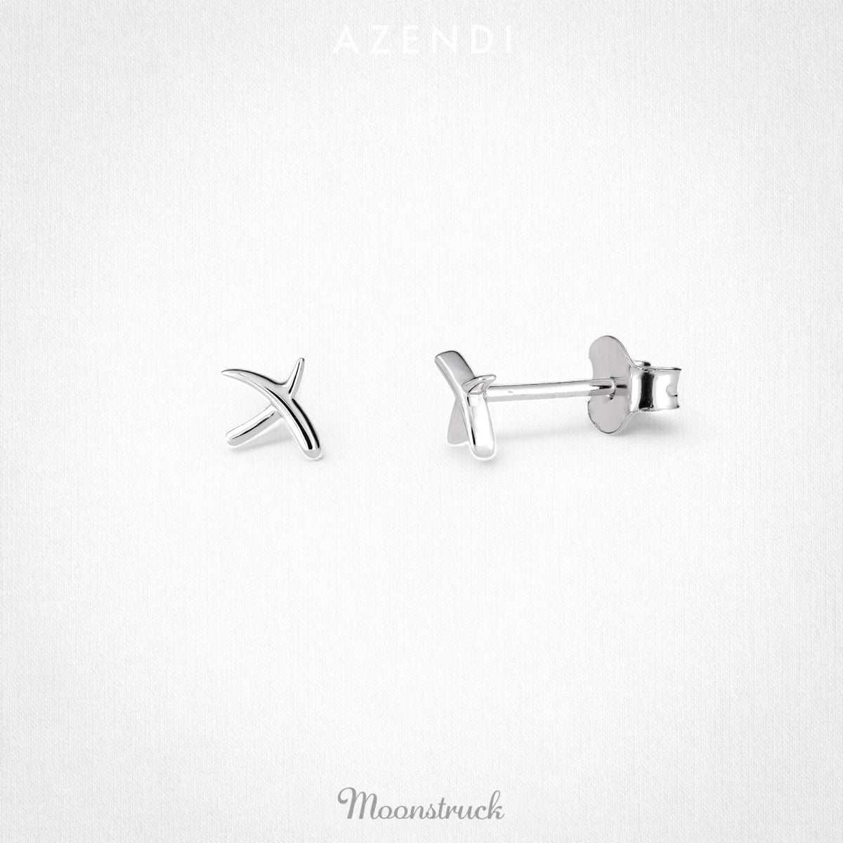 Polished Kisses Stud Earrings