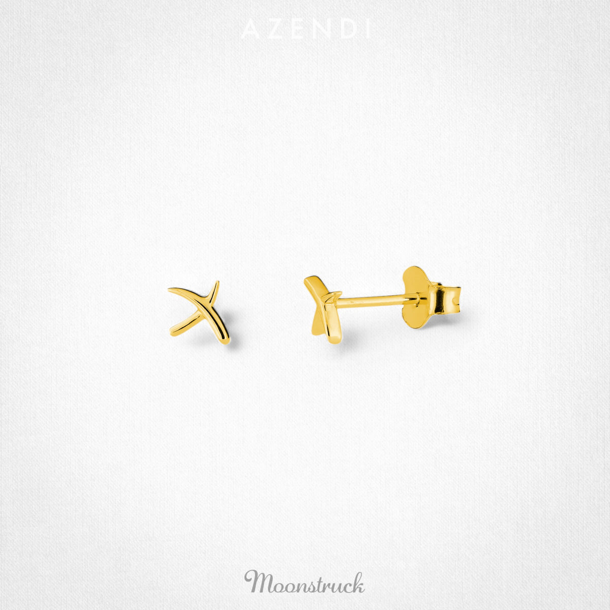 Polished Kisses Stud Earrings