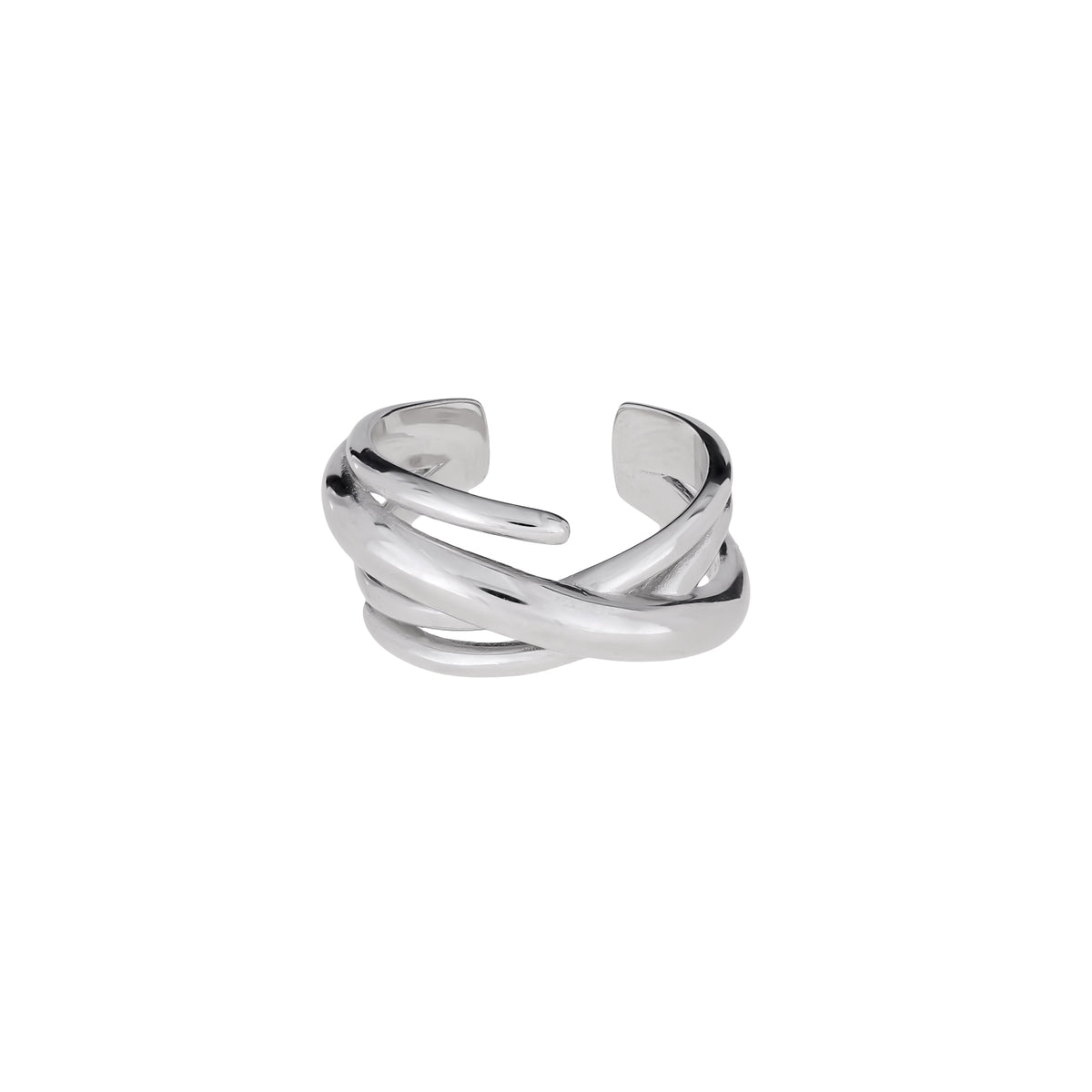 Chunky Crossover Ring