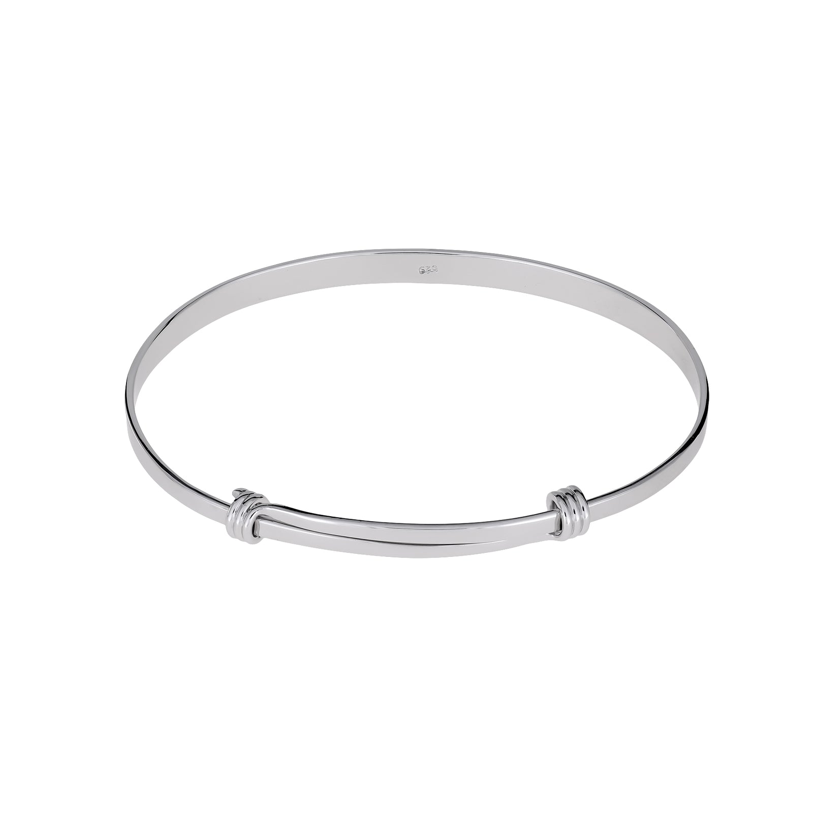 Sterling Silver Expandable Bangle