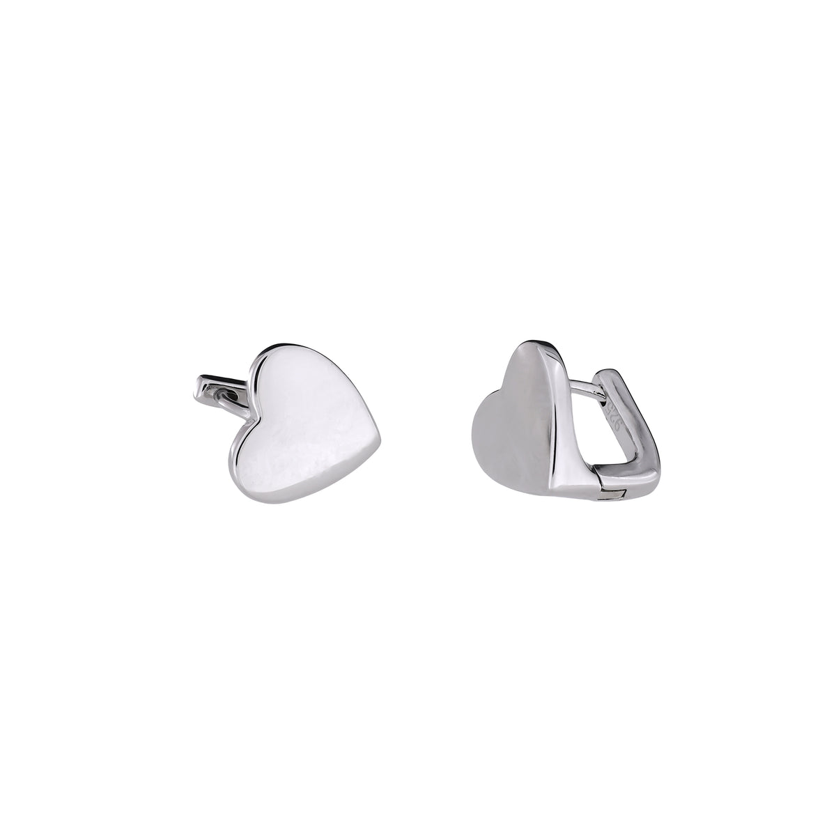 Sterling Silver Heart Earrings