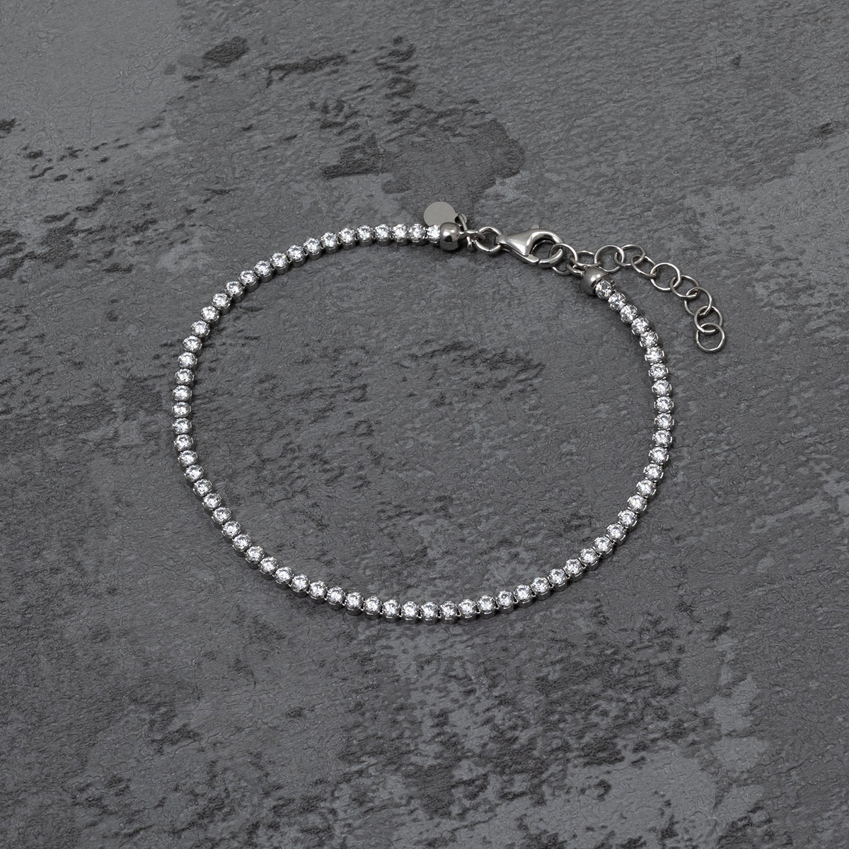 Sterling Silver & Cubic Zirconia Classic Tennis Bracelet