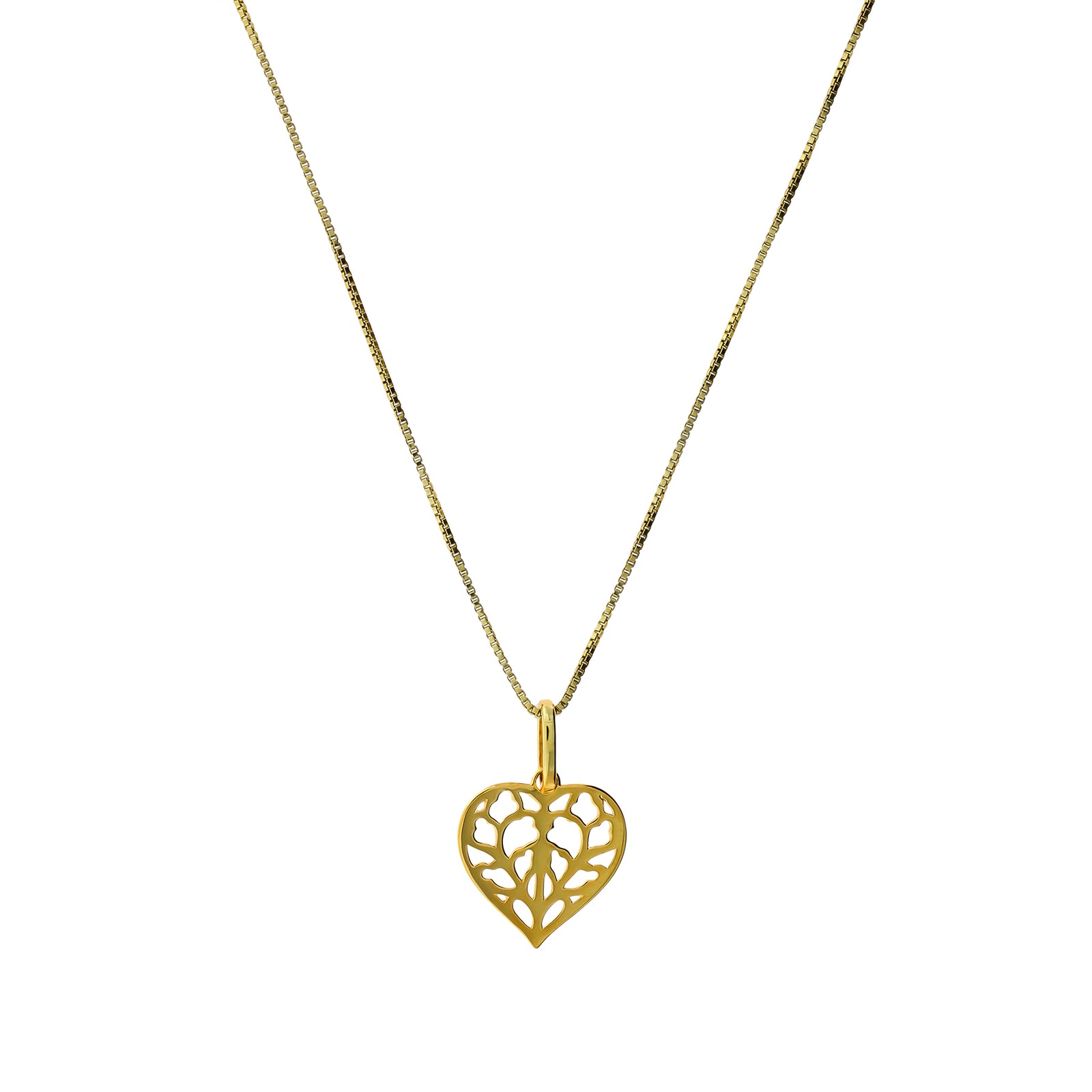 Gold Vermeil Miniature Heart of Yorkshire Pendant