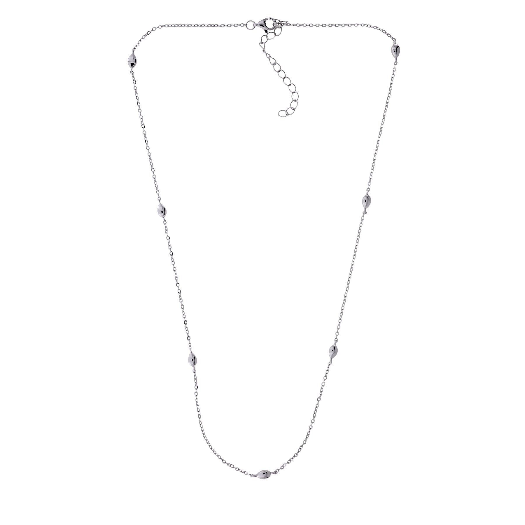 Cloudburst Scattered Raindrops Necklace