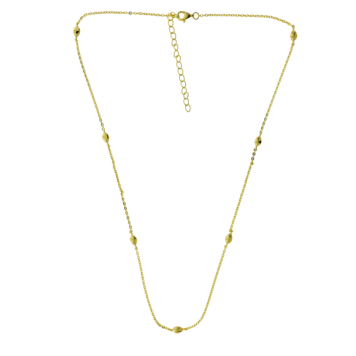 Cloudburst Scattered Raindrops Necklace