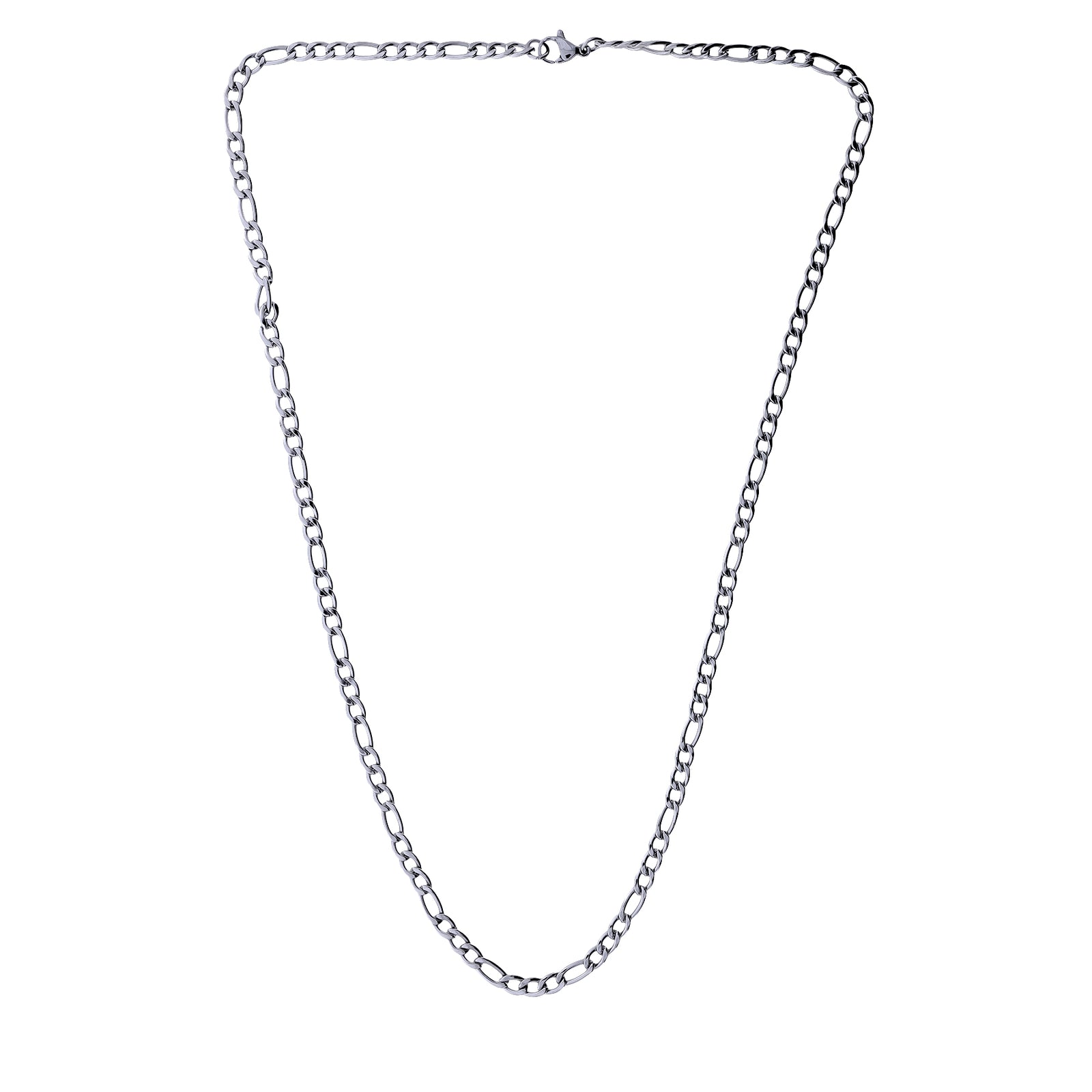 Men's Steel Slim Figaro Neck Chain