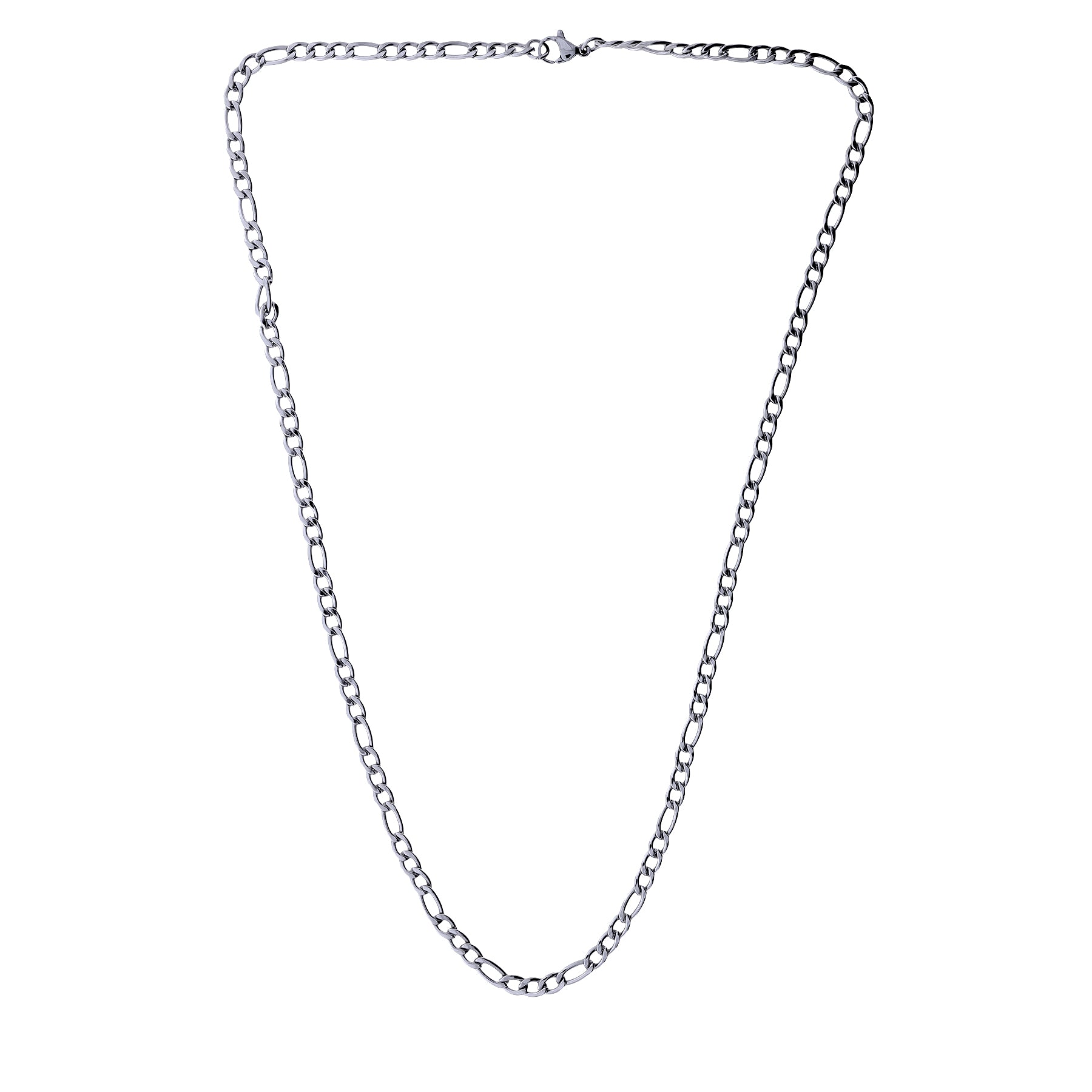 Men's Steel Slim Figaro Neck Chain