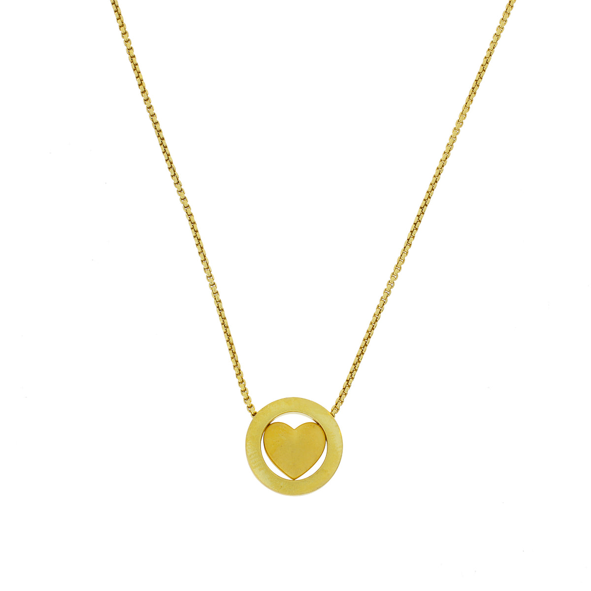 Embrace Gold Heart Necklace