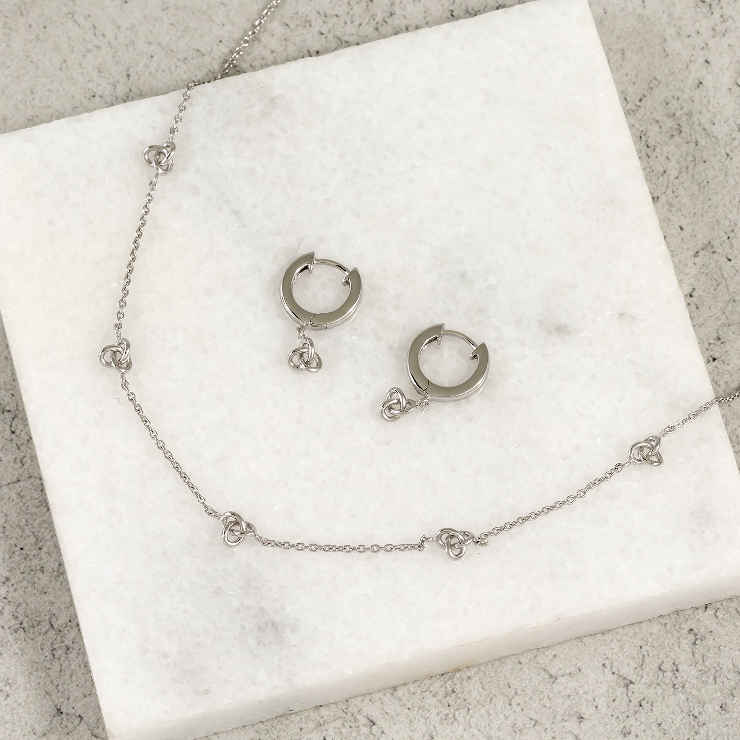 Delicate Knots Necklace