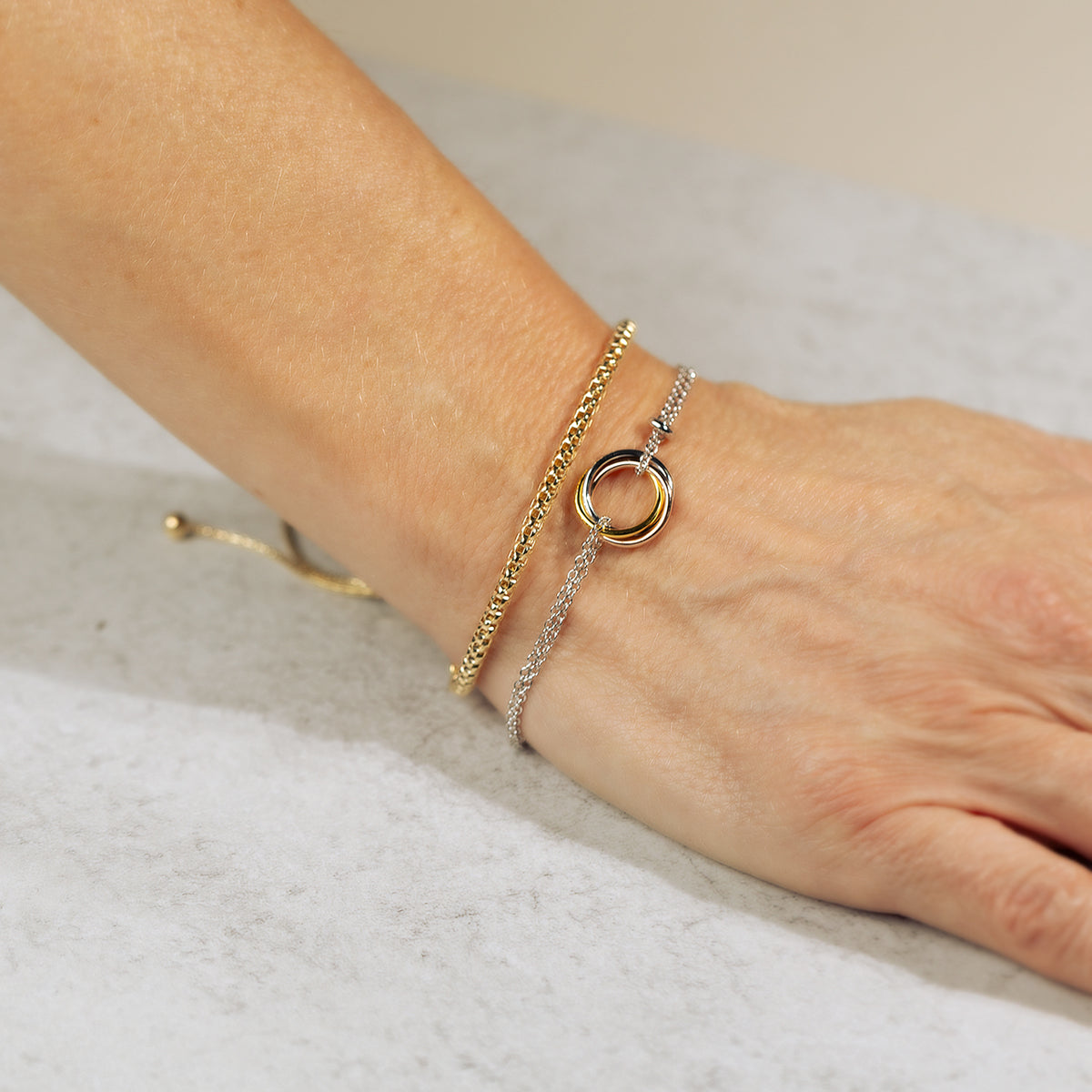 Entangled Love Knot Bracelet