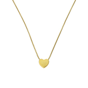 Embrace Gold Vermeil Heart Necklace