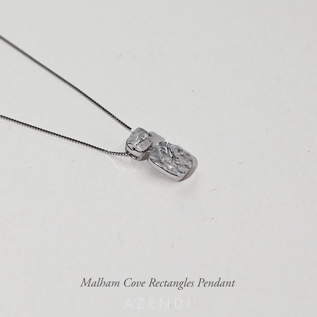 Malham Cove Rectangles Pendant