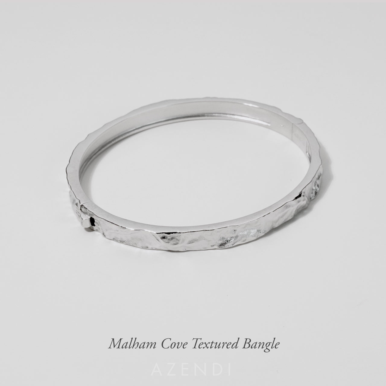Silver bangle rotating video