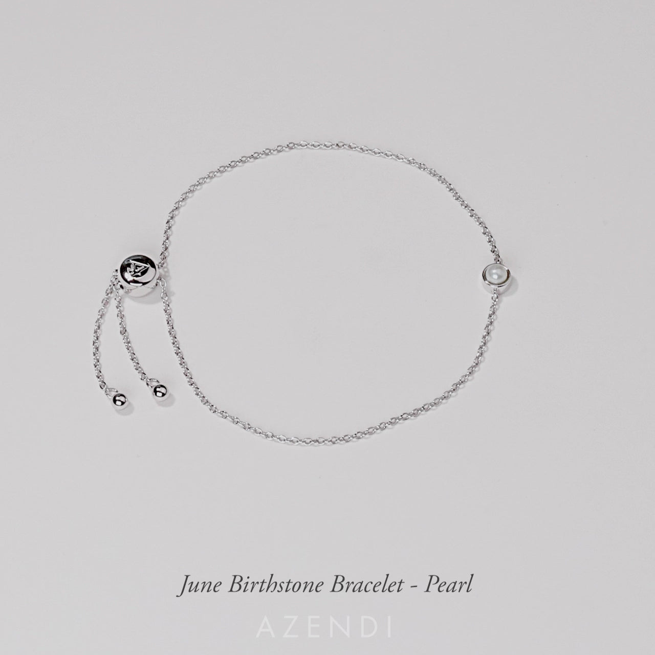 June Birthstone Bracelet - Freshwater Pearl