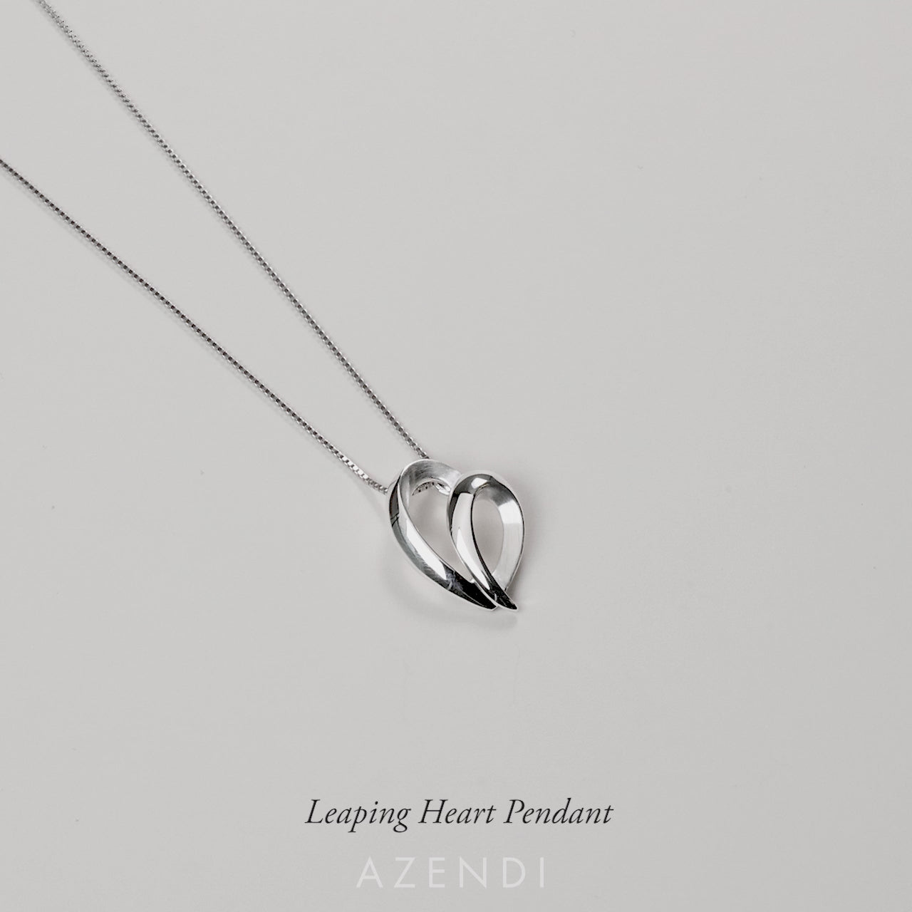Leaping Heart Pendant