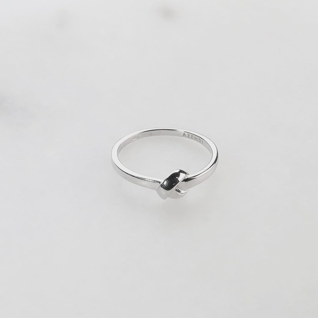 Silver Knot Ring