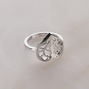Silver Heart of Yorkshire Ring