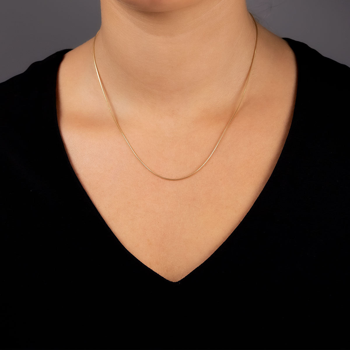 9 Carat Yellow Gold Snake Chain