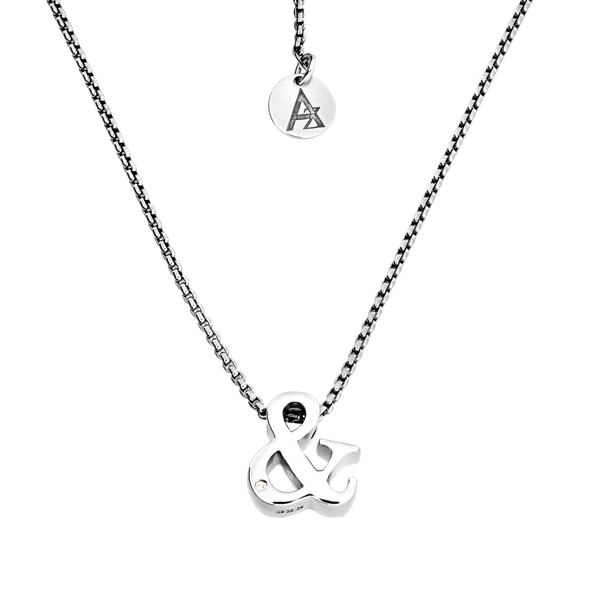 Tiffany ampersand store necklace