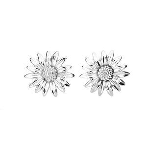 Daisy April Birthday Flower Earrings