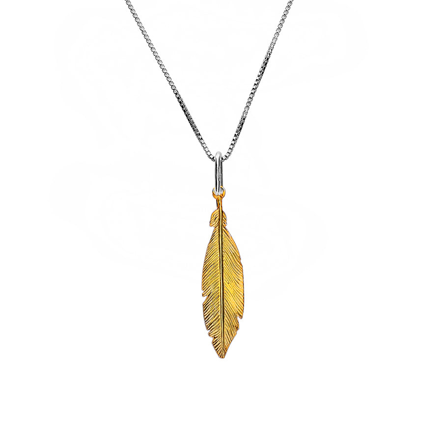Spirited Away Solo Feather Pendant