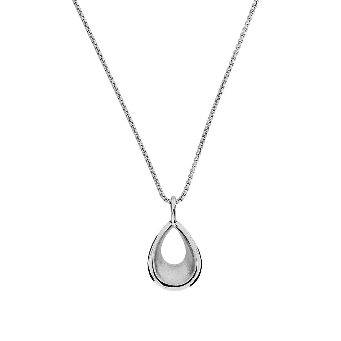 Sterling Silver Tear Drop Pendant