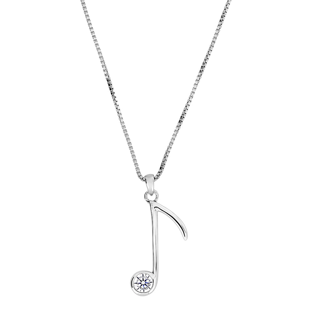 Silver Quaver Pendant