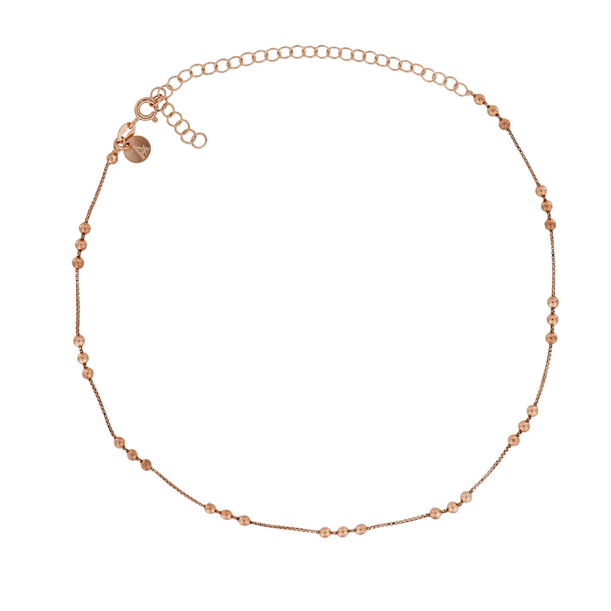 Triple Bead Choker Necklace