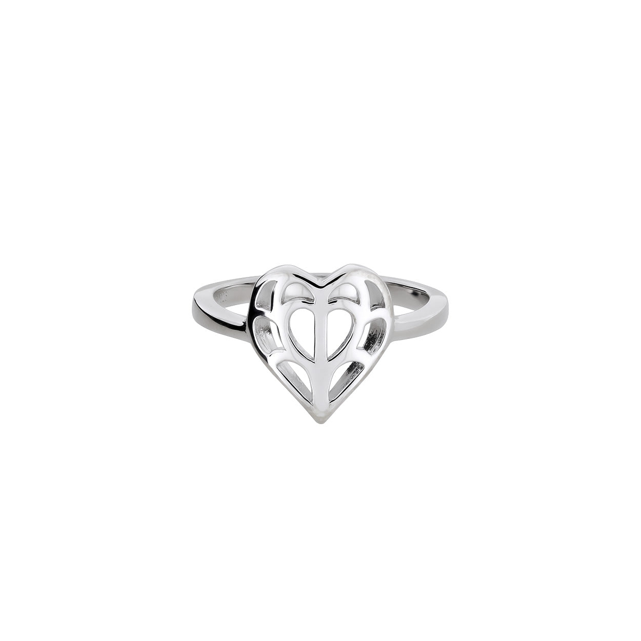 Heart of Yorkshire Open Heart Ring