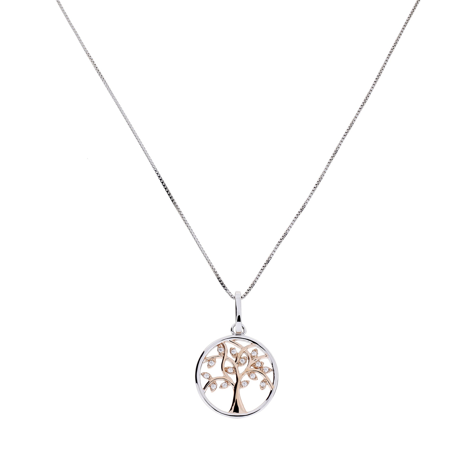 Arbor Vitae Pendant with Stones