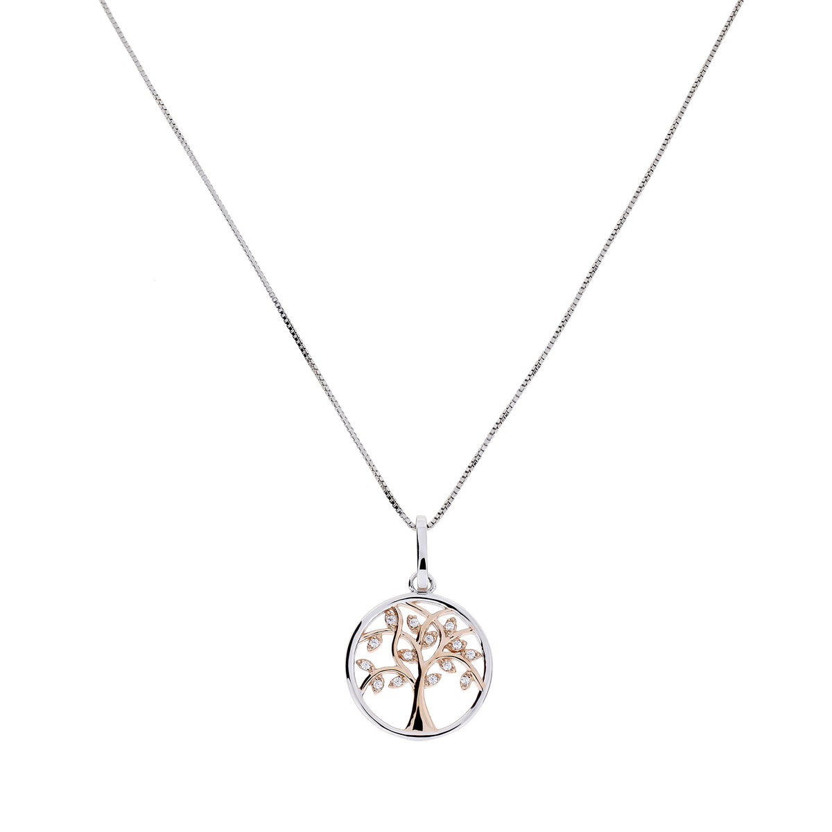 Arbor Vitae Pendant with Stones