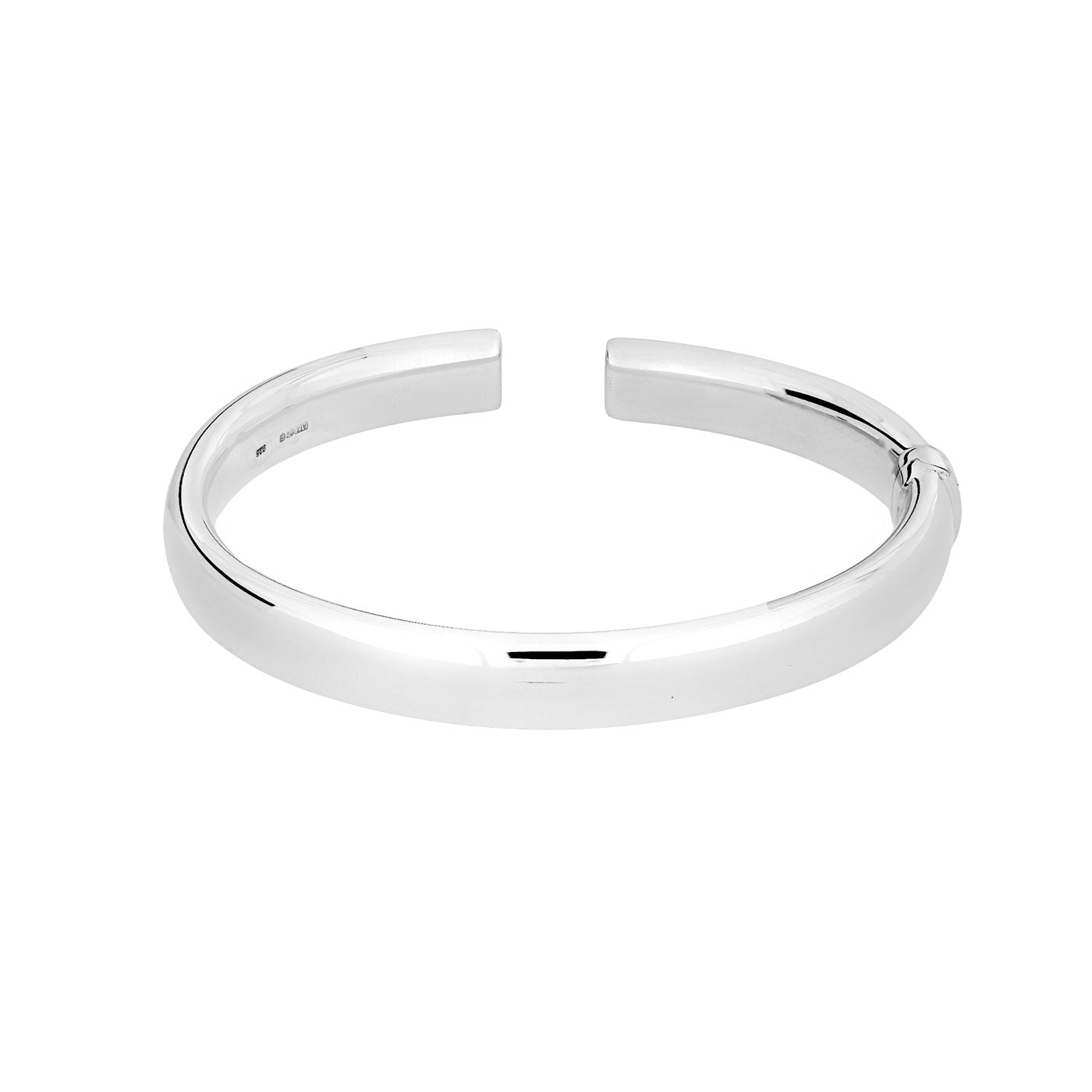 Sterling Silver Toscana Two-Way Hinged Bangle