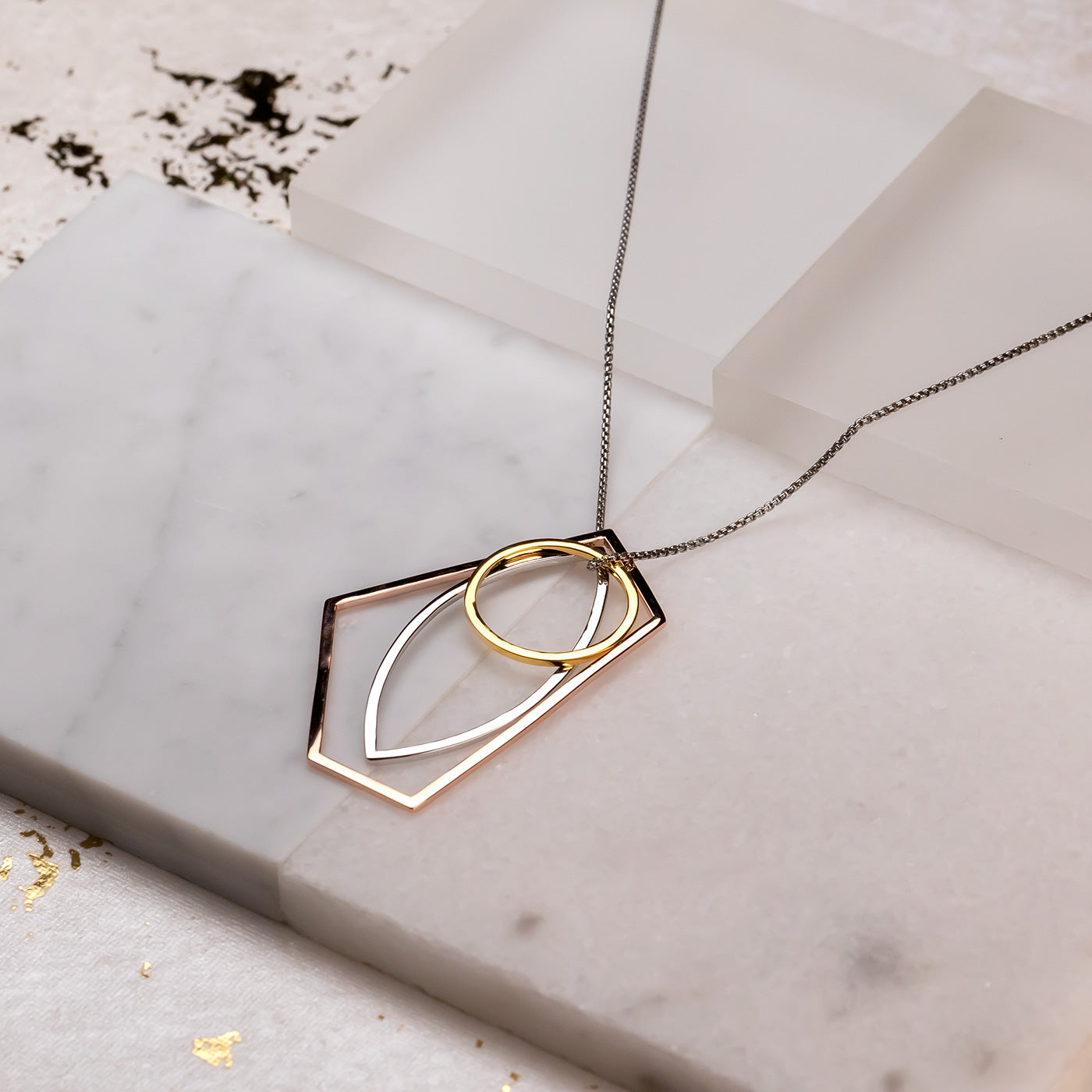 Pinnacle Shapes Necklace