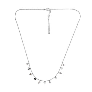 Tribeca Pearl & Disc Necklace