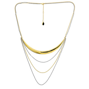 Ithica Bar & Chains Necklace