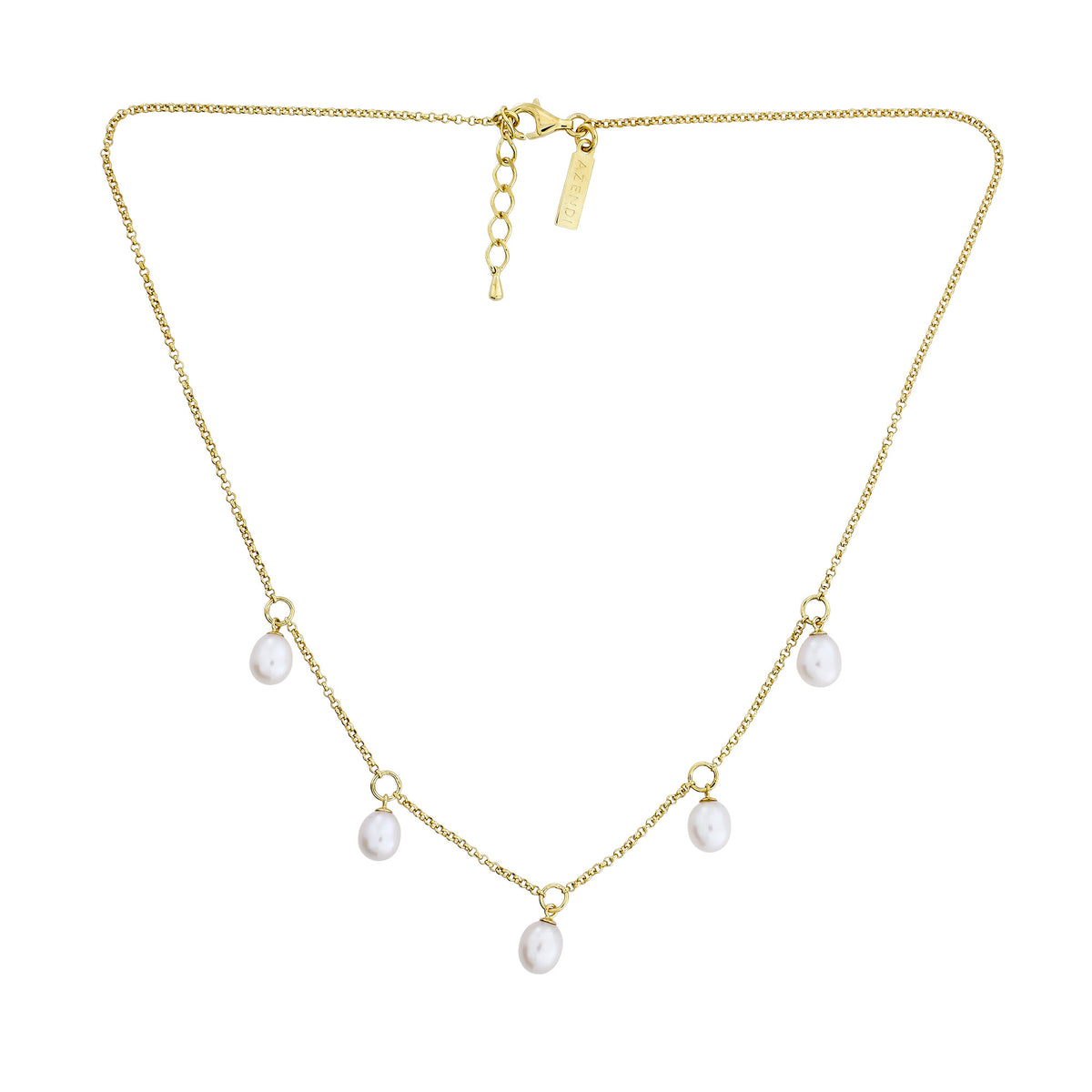 Teardrop Freshwater Pearls Necklace