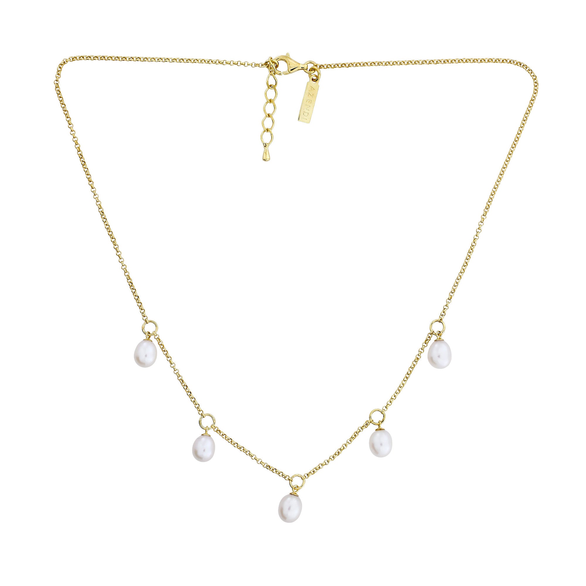 Teardrop Freshwater Pearls Necklace