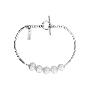 Freshwater Pearls T-Bar Bracelet