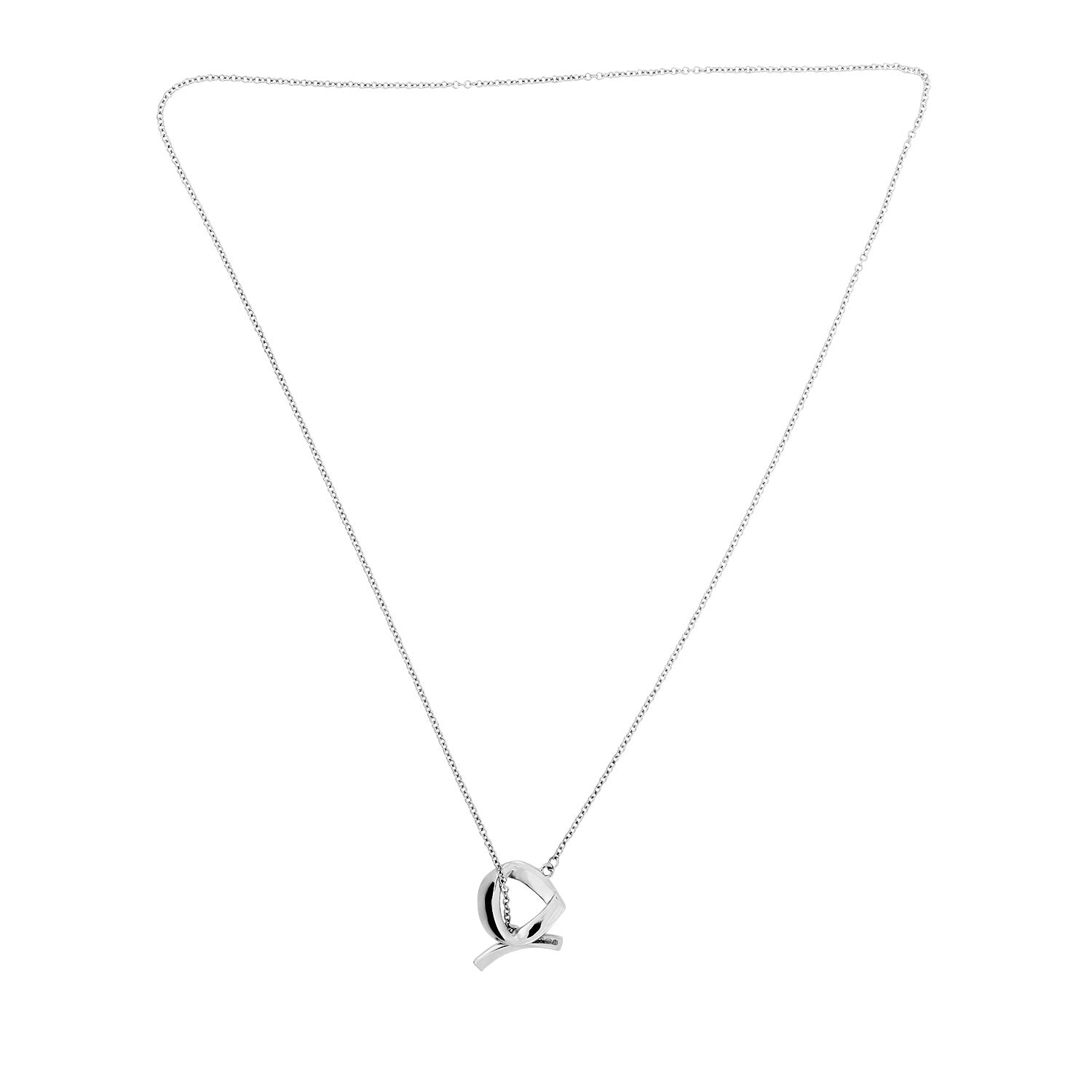 Gossamer Ribbon T-Bar Necklace