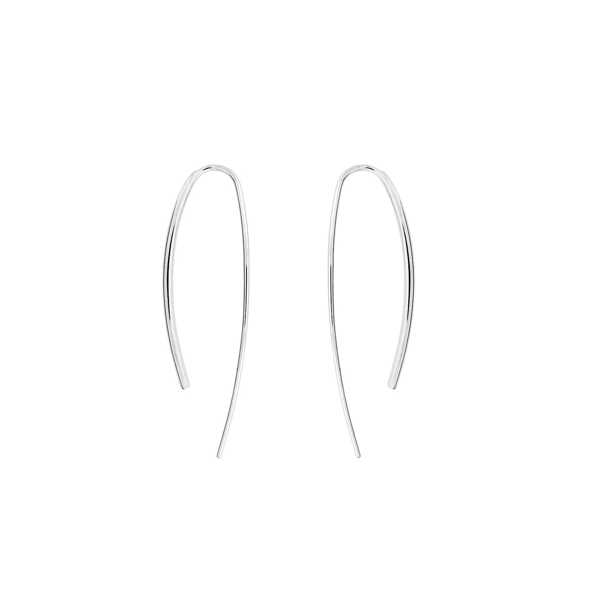 9 Carat Gold Hook-Through Earrings