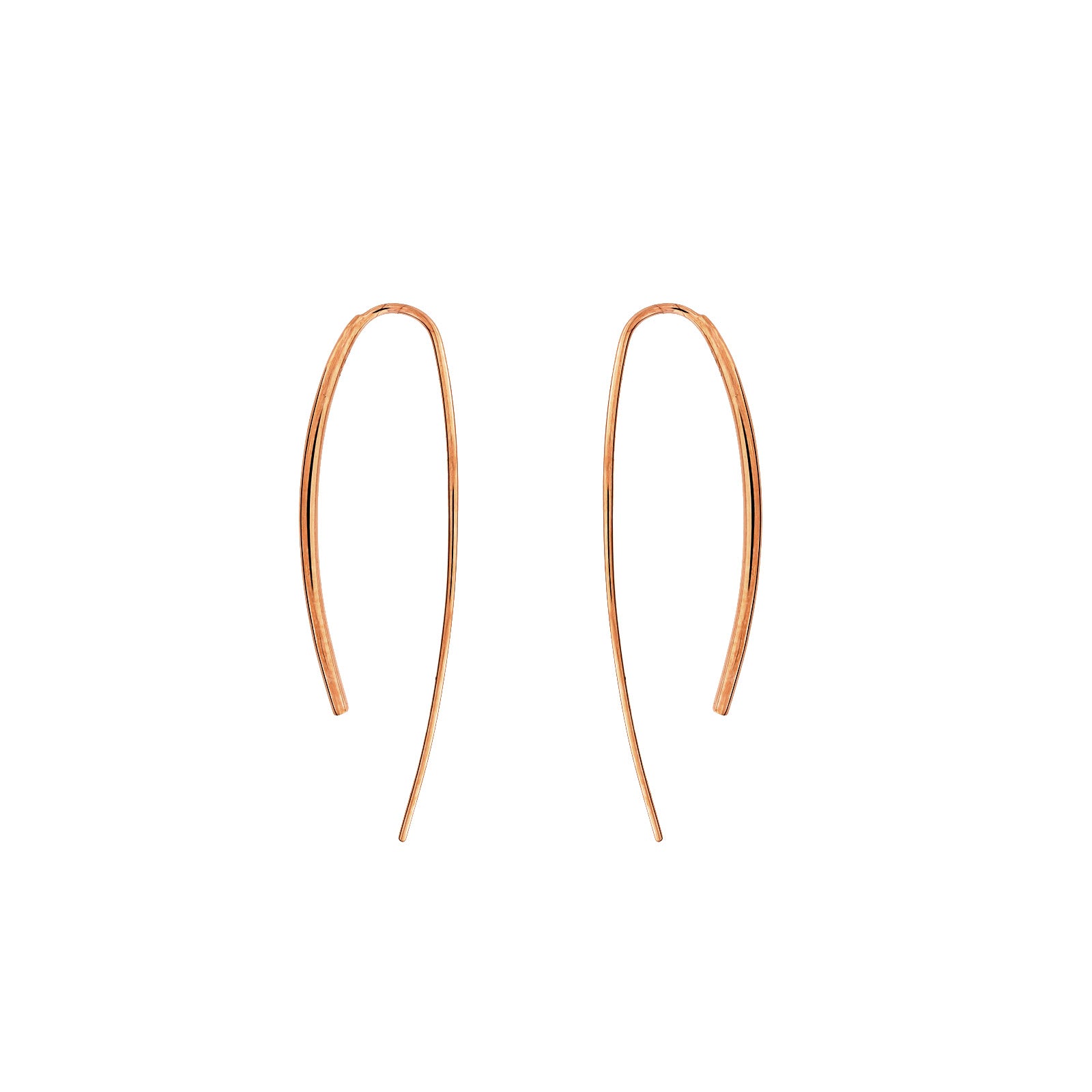 9 Carat Gold Hook-Through Earrings