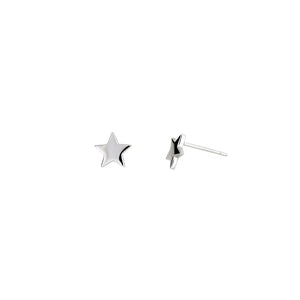 Little Star Stud Earrings - Silver