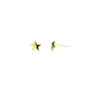 Little Star Stud Earrings - Yellow Gold Vermeil