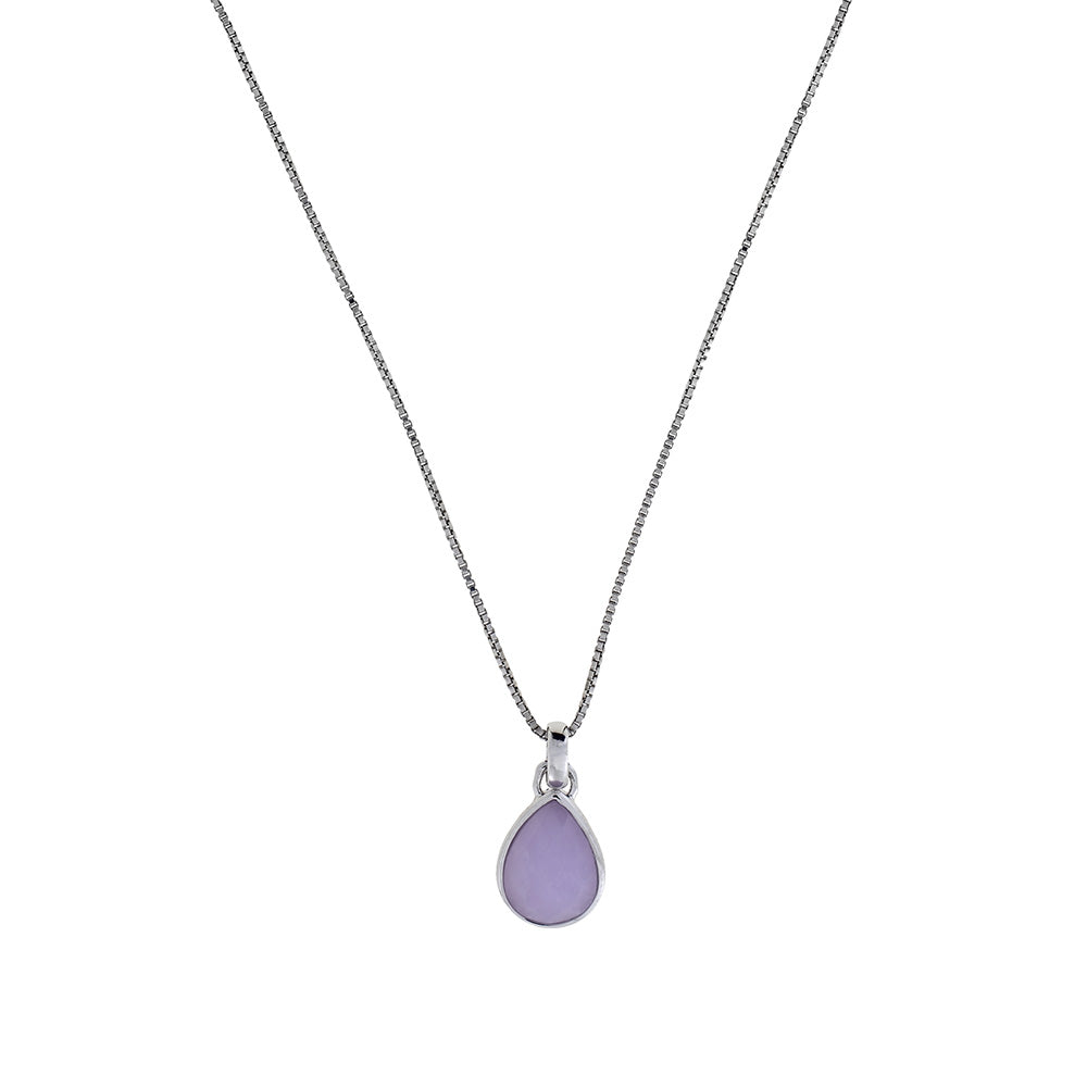 Amethyst Teardrop Pendant