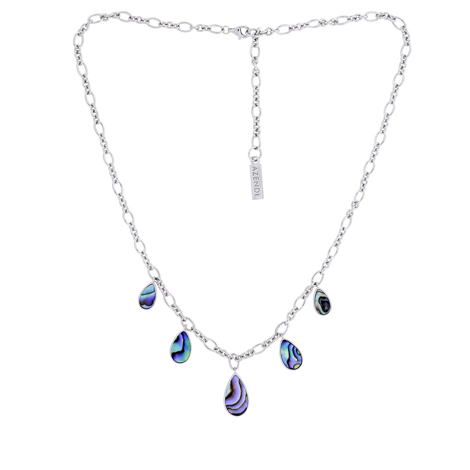 Abalone Teardrops Necklace