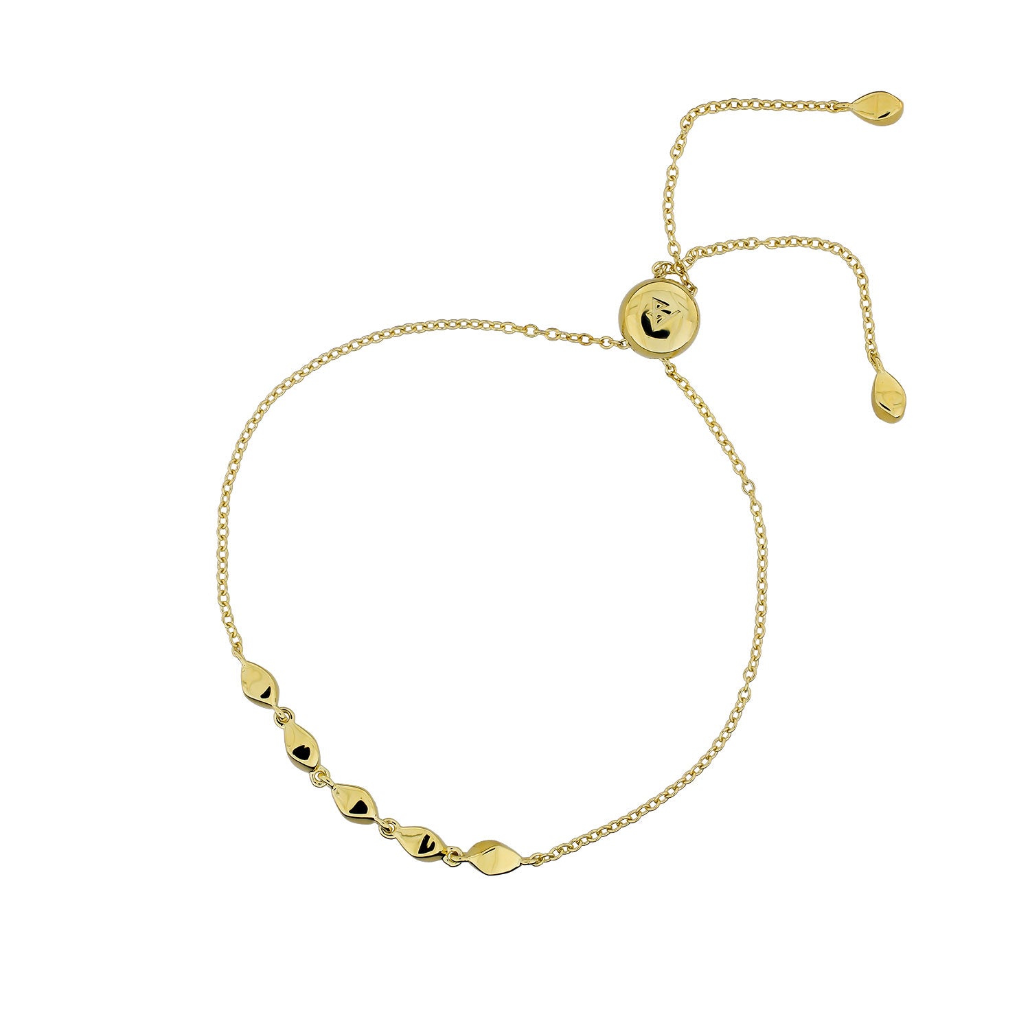 Cloudburst Raindrops Adjustable Bracelet