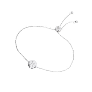 Silver Pisces Zodiac Adjustable Bracelet